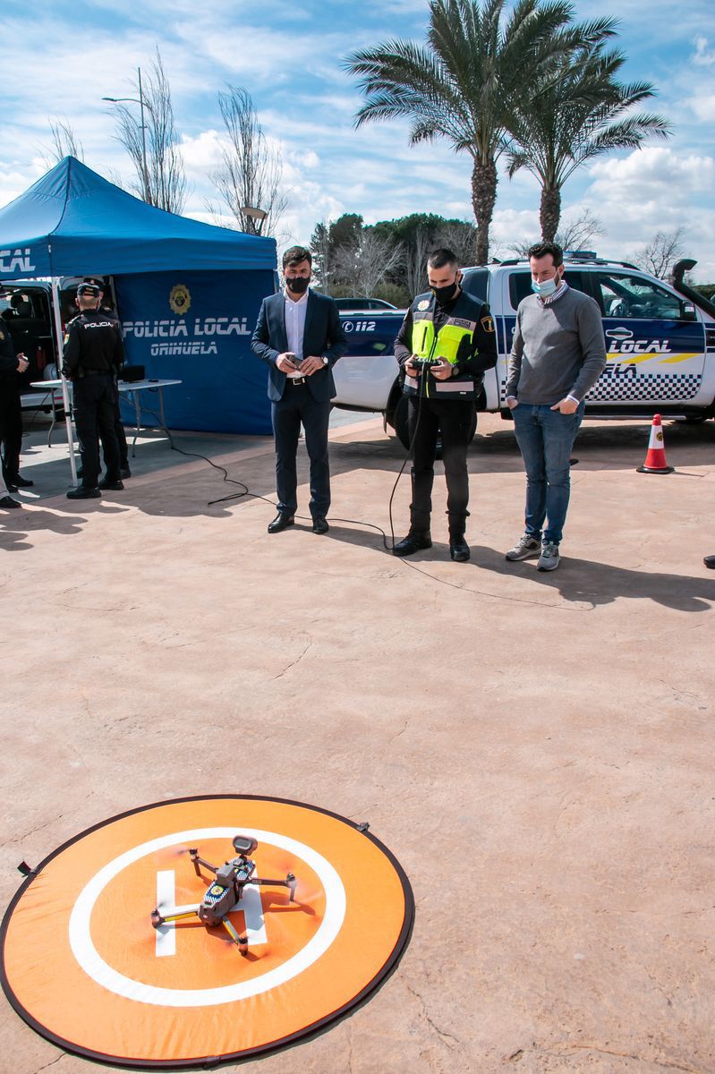 Presentación Unidad de Drones de la Policia Local de Orihuela
