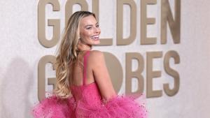 Margot Robbie en los Globos de Oro