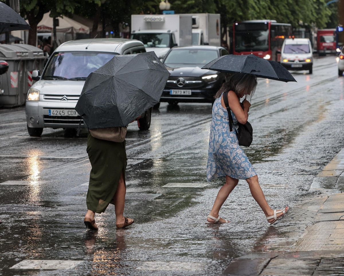 Lluvias registradas el pasado mes de septiembre en Alicante