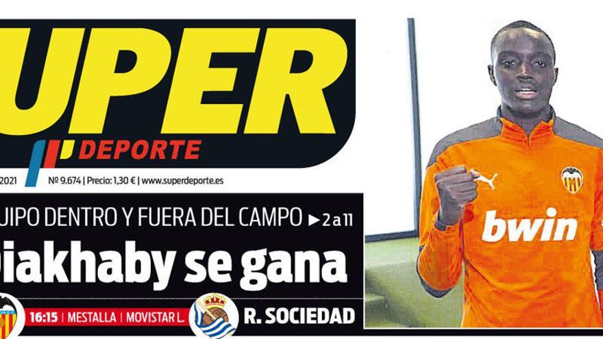 La portada de SUPER del domingo