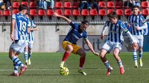 Resumen y highlights del FC Andorra 1 - 2  Real Sociedad B U21 de la jornada 25 de LaLiga Hypermotion