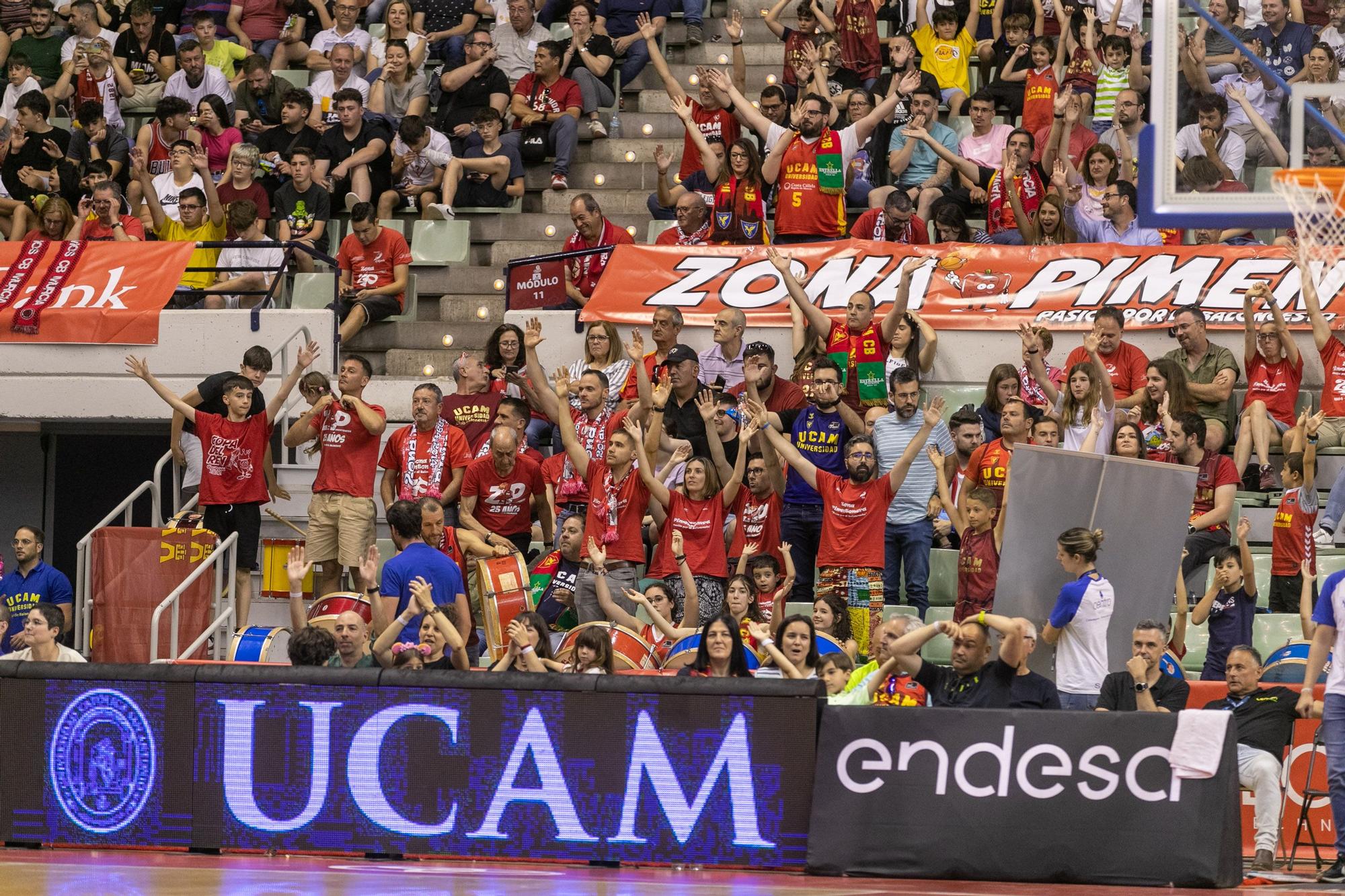 UCAM Murcia - Bilbao Basket en imágenes.