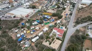 Retrasado el desalojo del asentamiento ilegal de Can Rova de Ibiza