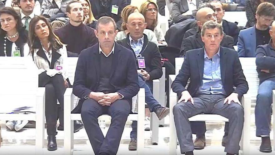 Rosell rechaza responder a las preguntas del fiscal