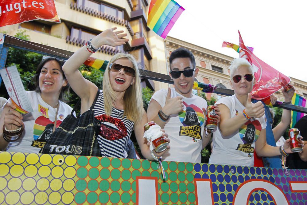 Manifestación del Orgullo LGTBi en Valencia