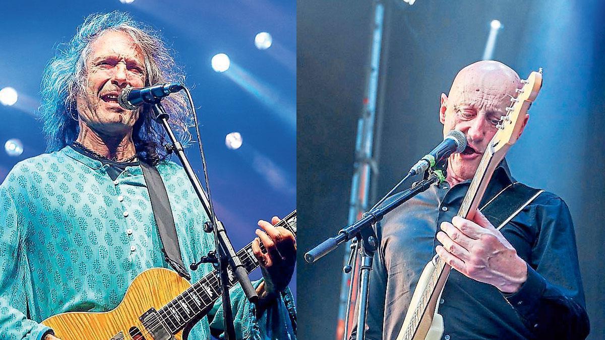 Robe Iniesta y Jorge Martínez.