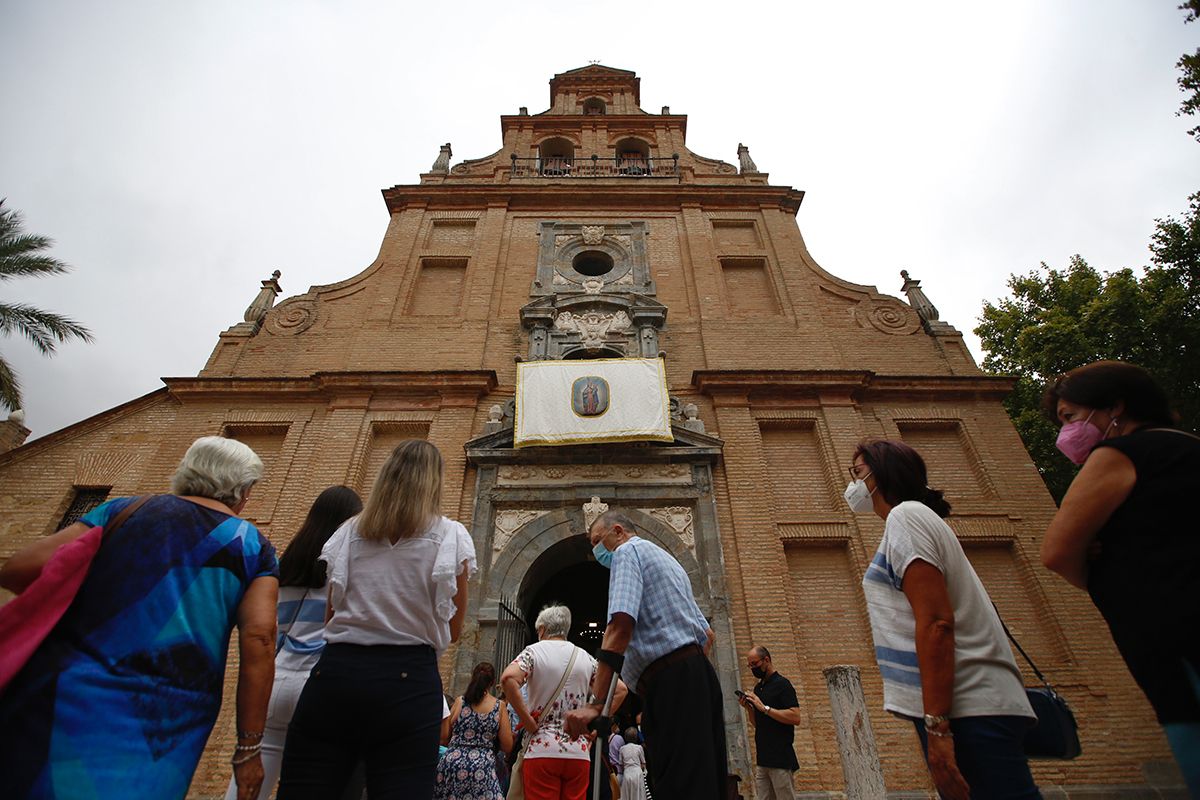 El obispo preside la tradicional misa de la festividad de la Virgen de la Fuensanta