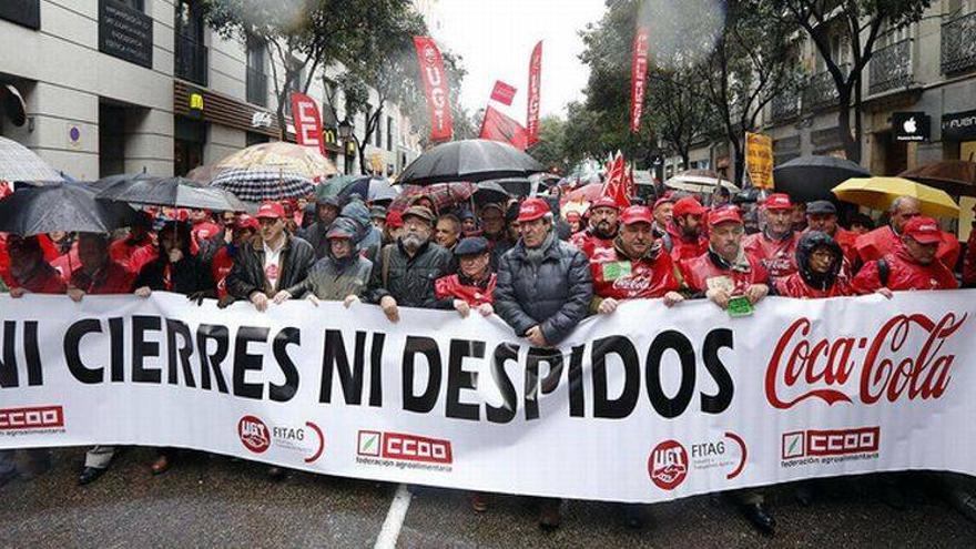 La Audiencia Nacional declara nulo el ERE de Coca-Cola