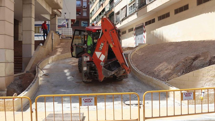 Corte de tráfico en Benidorm: Un tramo de l&#039;Aigüera estará 2 días cerrado por obras