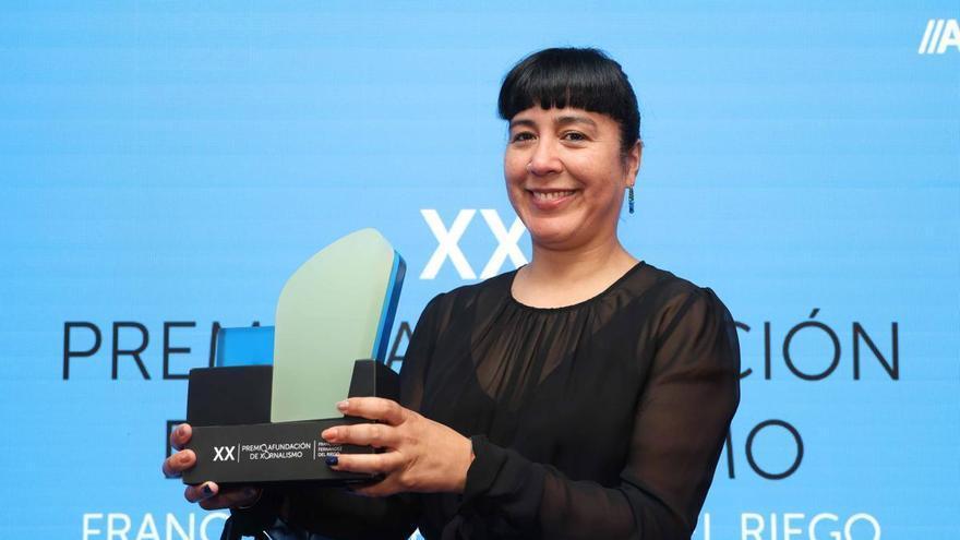 Mar Mato gana el premio Francisco Fernández del Riego por “un periodismo no efímero”