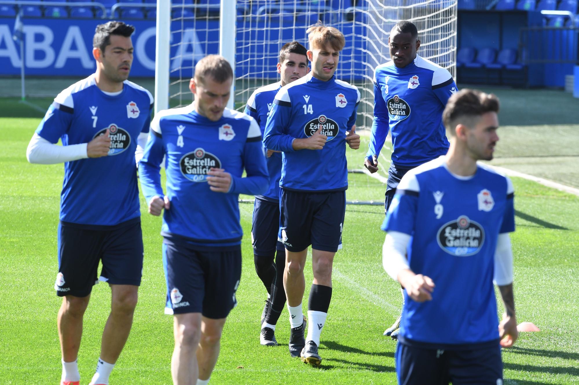 Último entrenamiento antes de medirse al Zamora