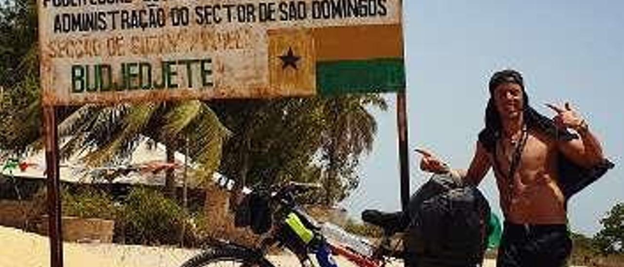 En la frontera de Guinea Bissau