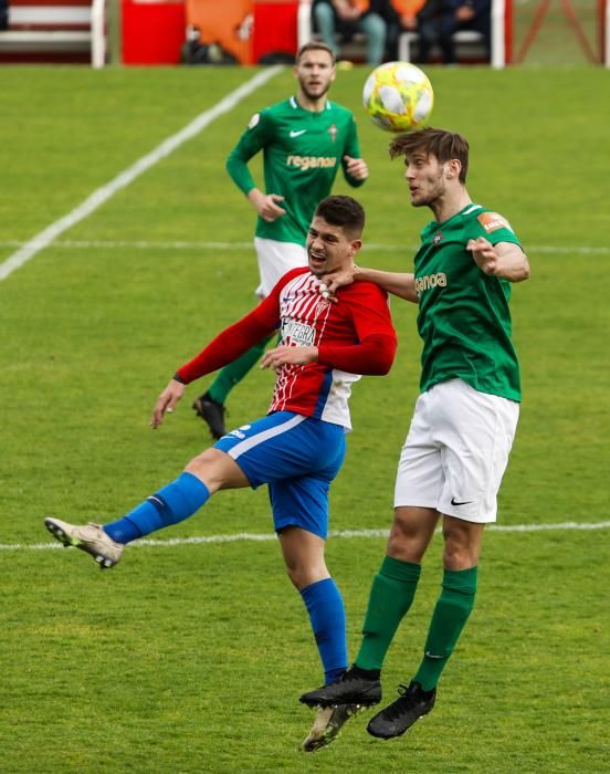 Partido Sporting B-Racing de Ferrol.