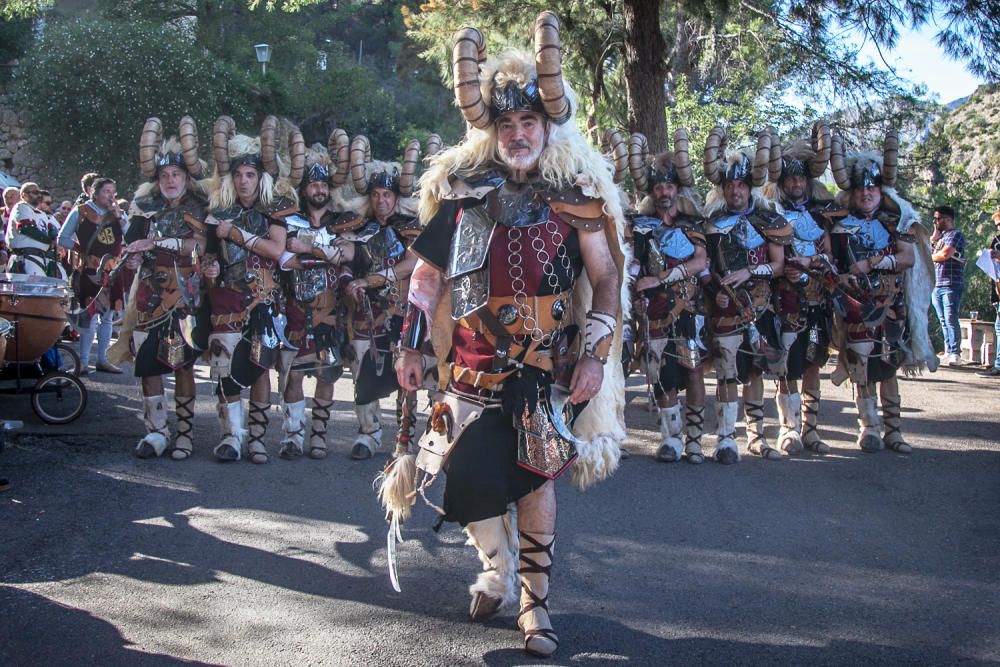 Fontilles vive los Moros y Cristianos de Alcoy