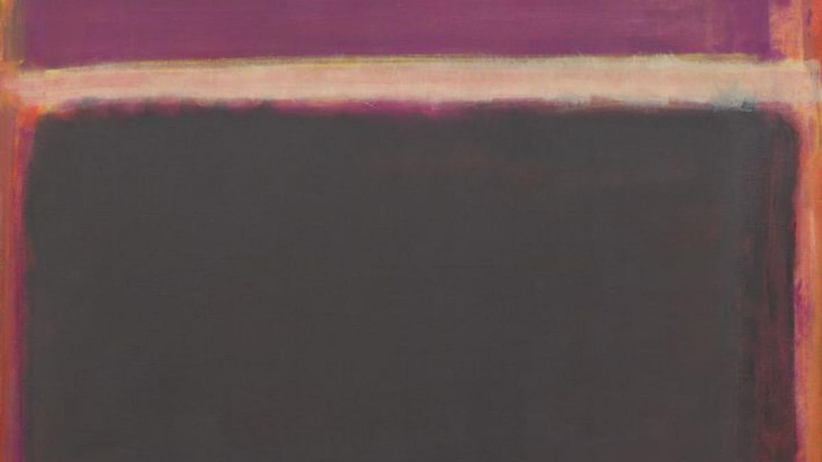 Obra de Rothko de 1949, que se encuentra en el MOMA.