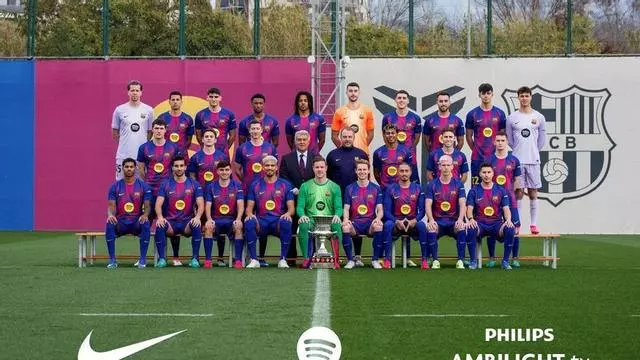 El Barça se hace la foto oficial de la temporada 2025/26