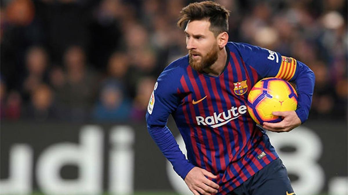 Messi sale de inicio frente al Athletic