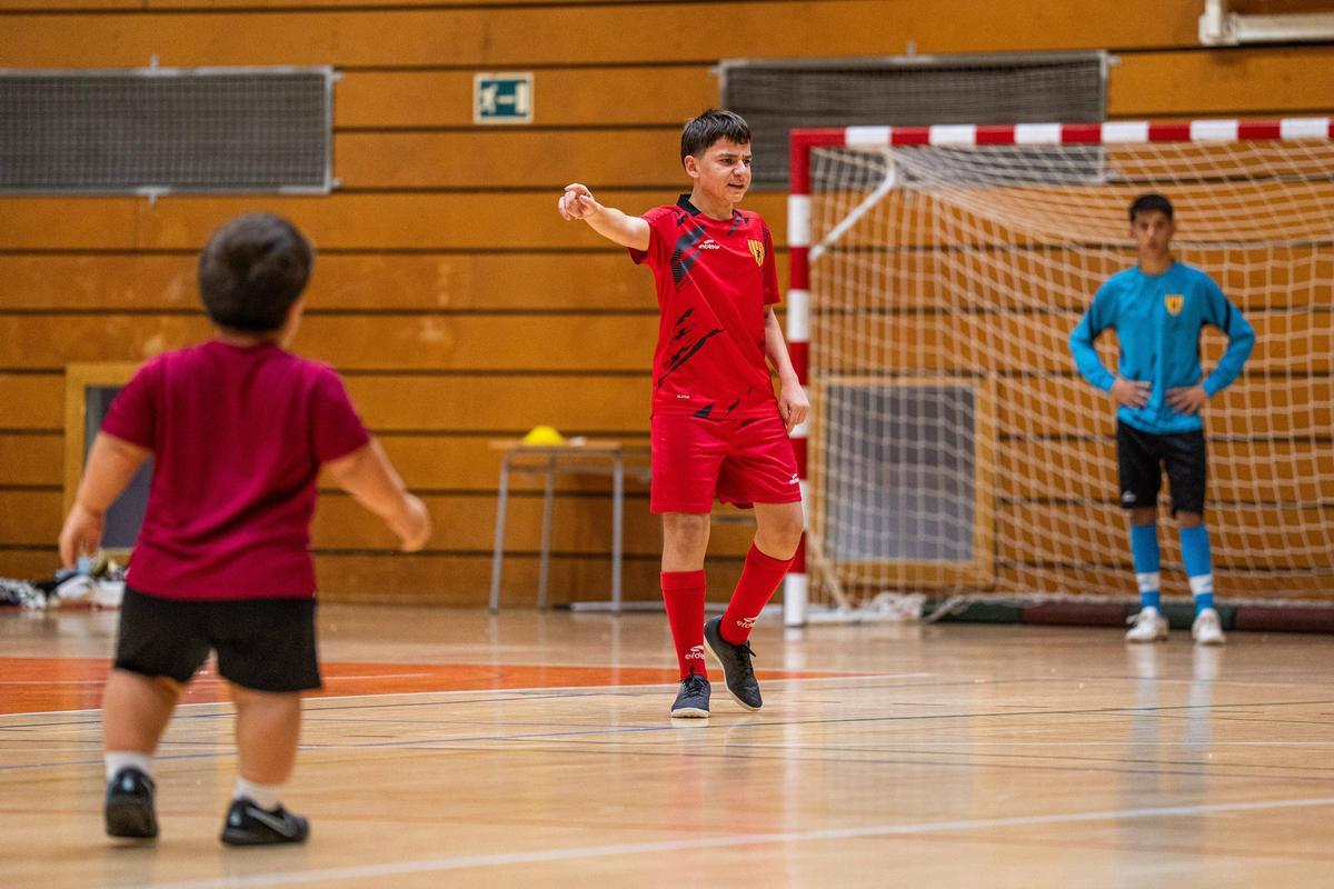 Una jugada del Disport