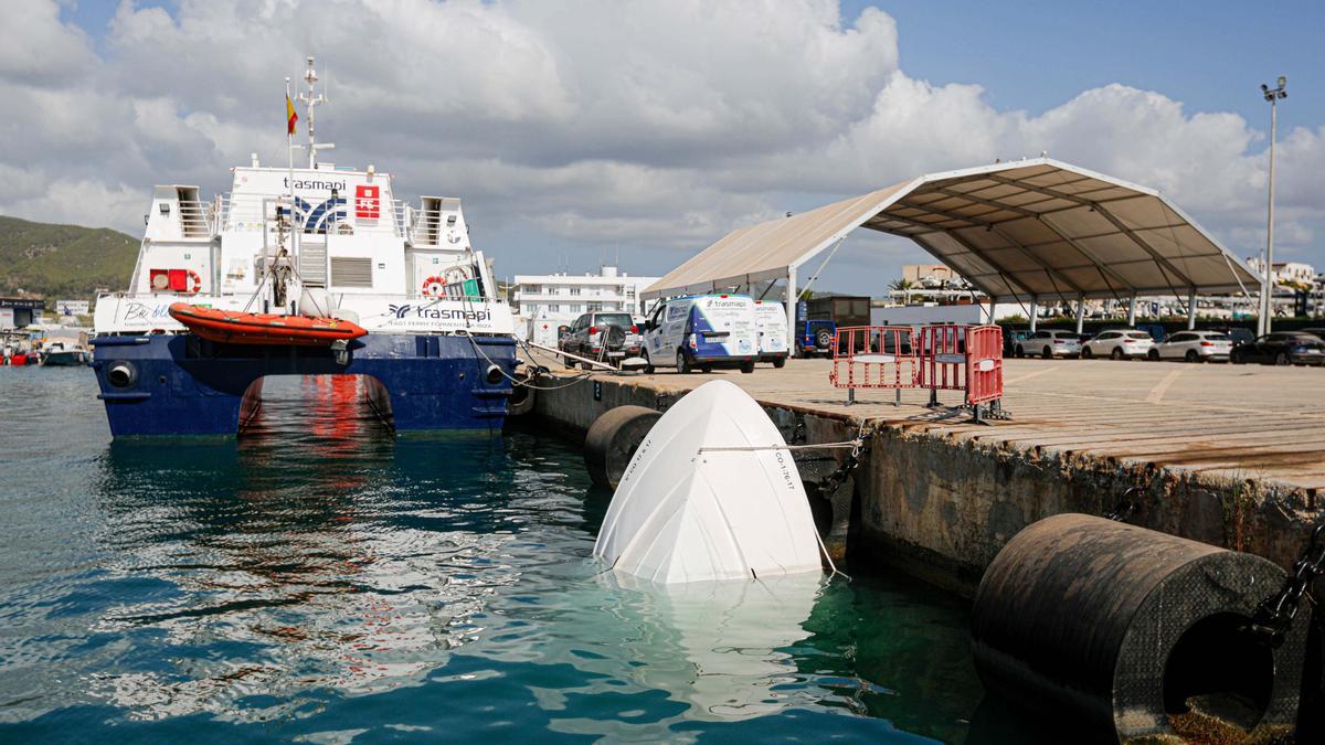 Muere decapitado un hombre en Ibiza tras ser arrollada su embarcación por un ferri