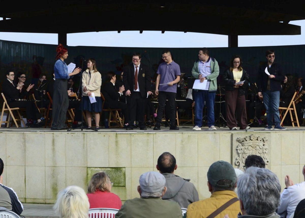 Un momento de la lectura del manifiesto. | GONZALO NÚÑEZ