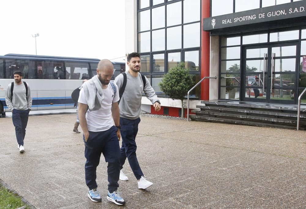 Entrenamiento del Sporting