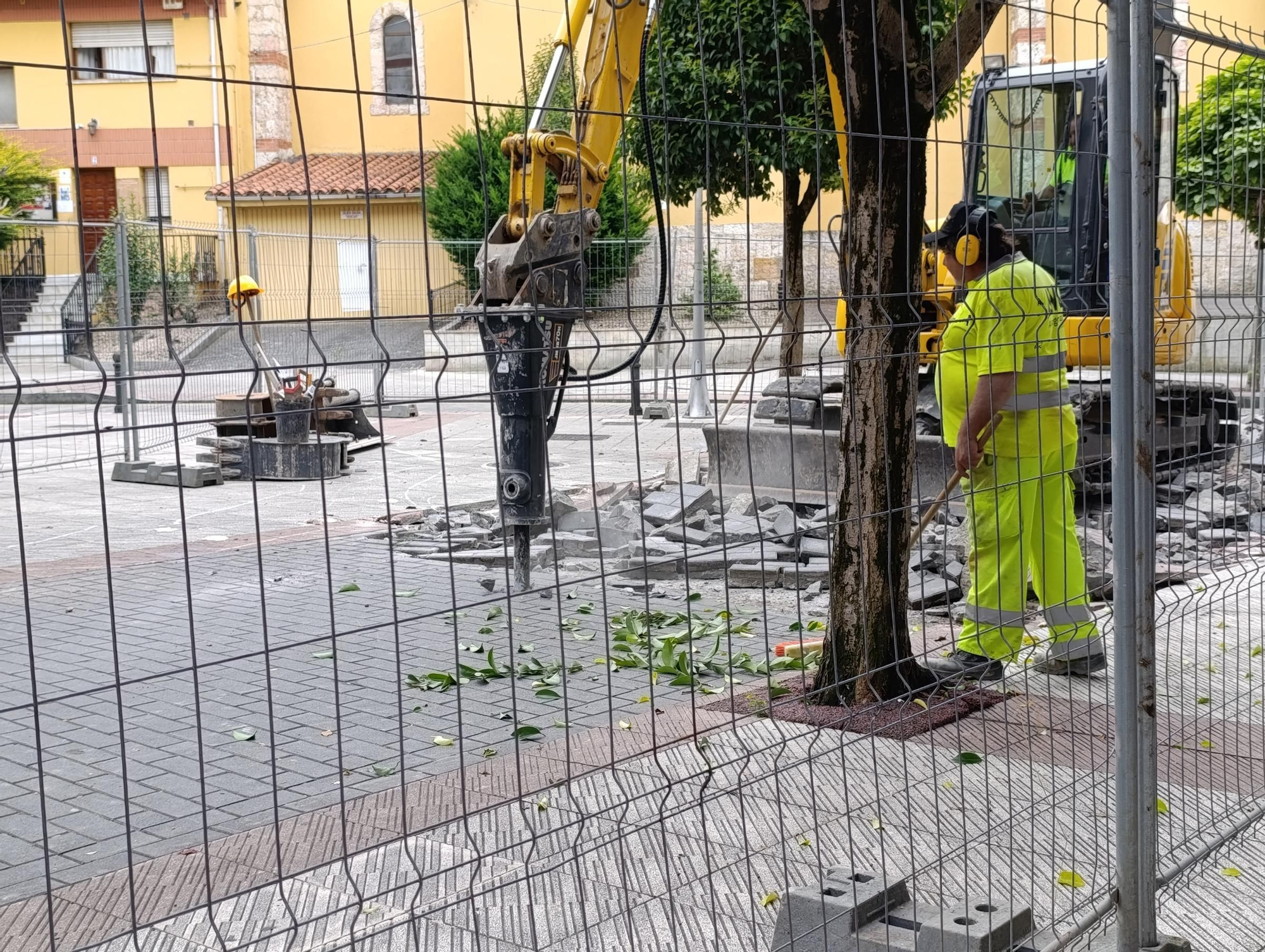 Arranca la reurbanización de la calle Leopoldo Lugones