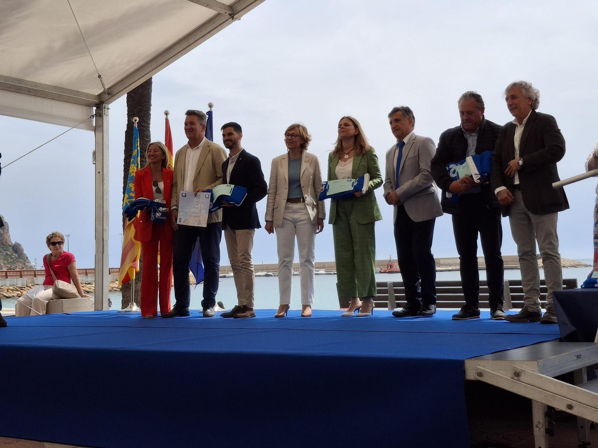 Xàbia, escenario de bandera: así ha sido la entrega de las 164 banderas azules (imágenes)