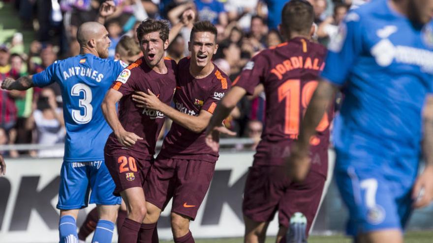 Paulinho es reivindica i dona la victòria al Barça davant el Getafe