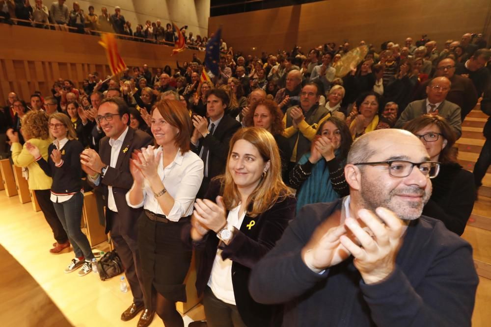 Acte central de la campanya de Junts per Catalunya a Girona