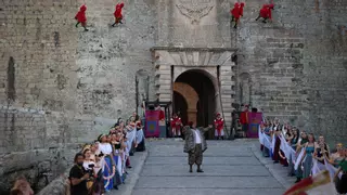 La lluvia amenaza la Feria Ibiza Medieval: previsión del tiempo para este fin de semana