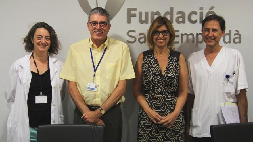 Responsables de la FSE en la presentació de la jornada