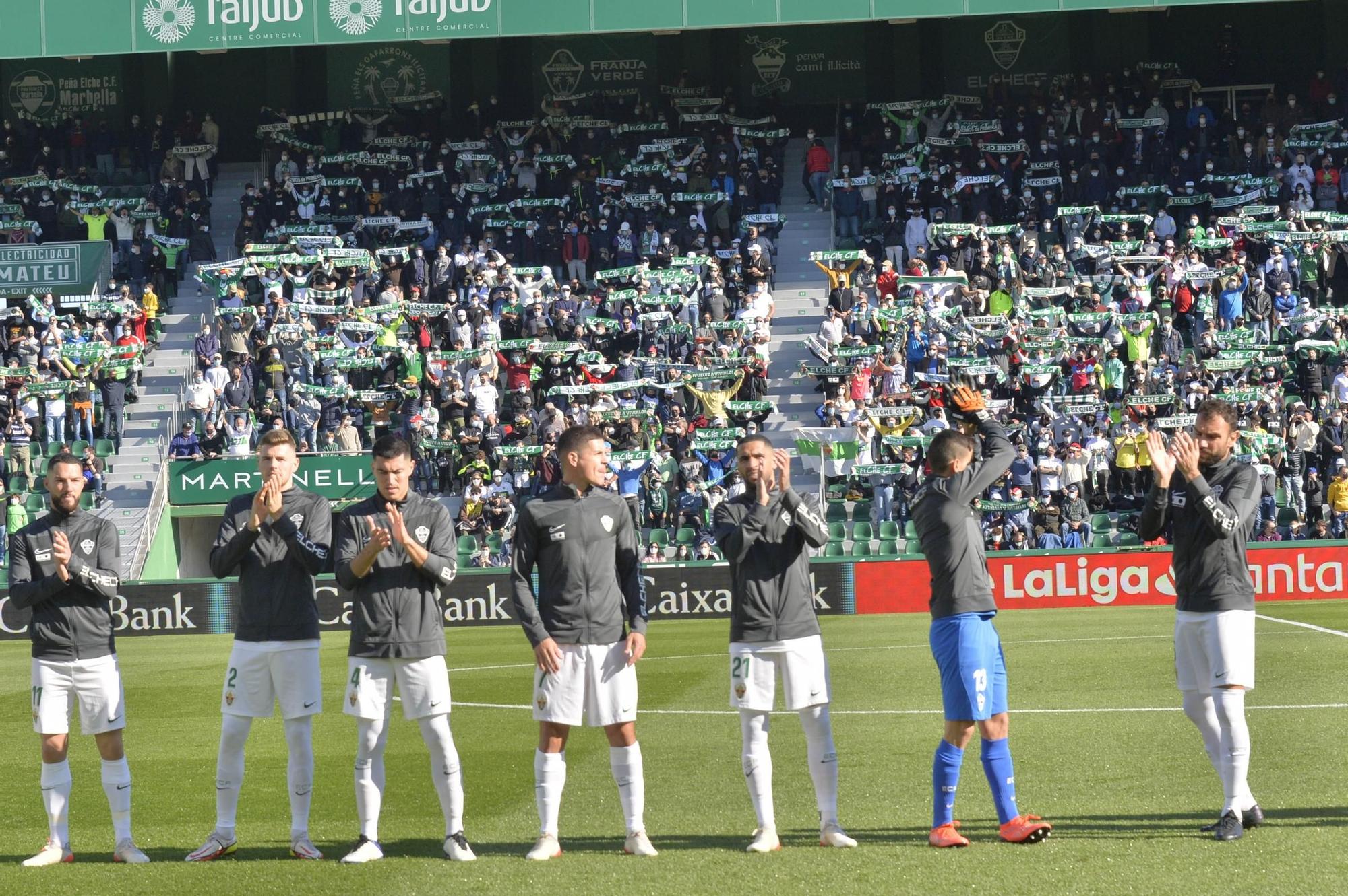 Las imágenes del Elche CF - Villarreal CF