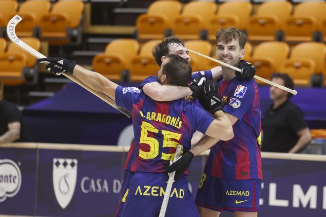 El Oporto apaga el sueño del Barça de levantar su vigésimo tercera Champions de hockey