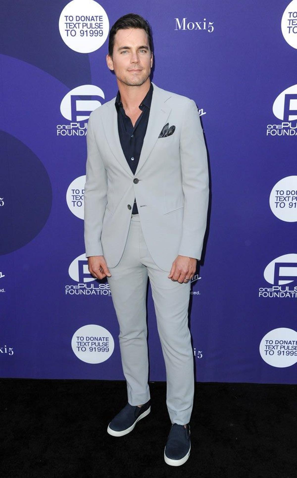 Matt Bomer en la gala benéfica en honor a las víctimas de Orlando.