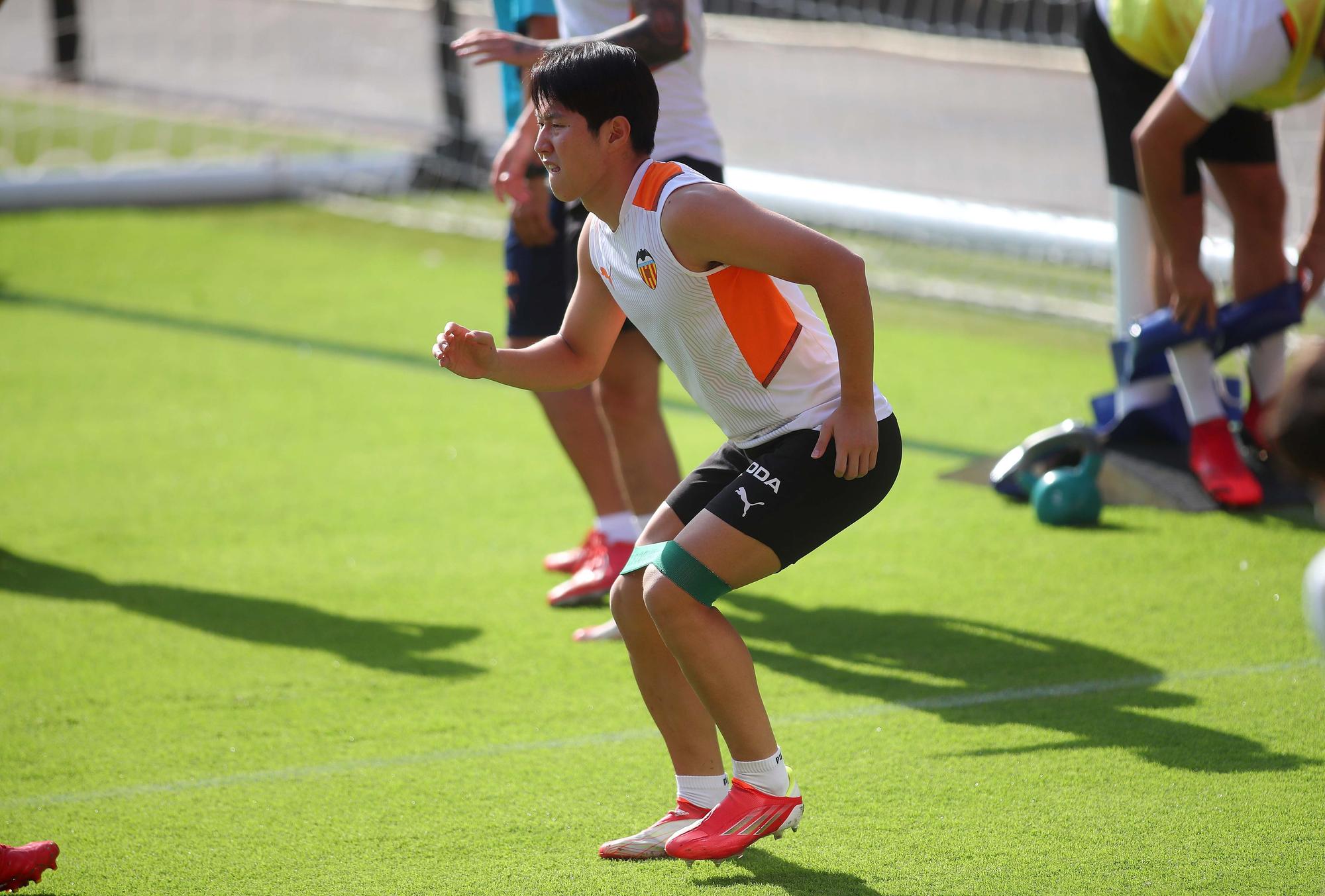 Entrenamiento del Valencia CF