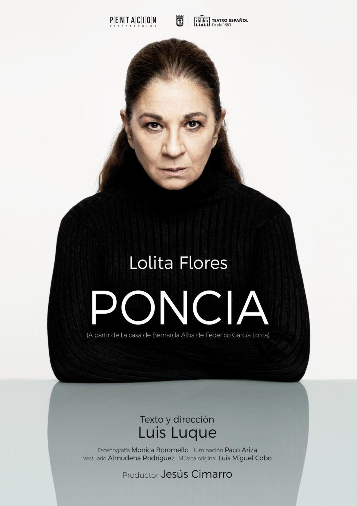 Cartel de 'Poncia', dirigida por Luis Luque.