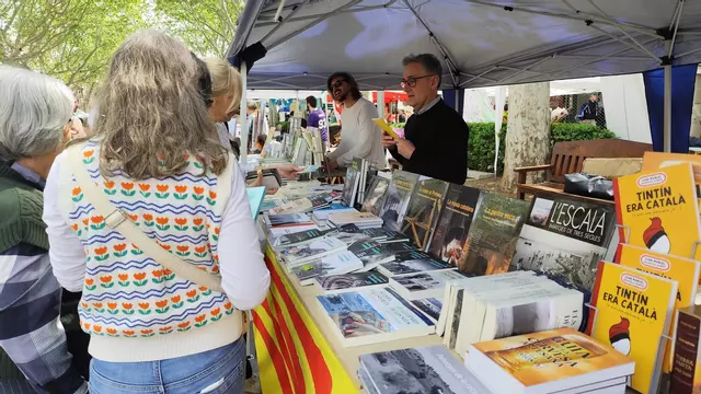 Un altre Sant Jordi de rècord: més de 2 milions de llibres venuts i una facturació superior als 26 milions d'euros