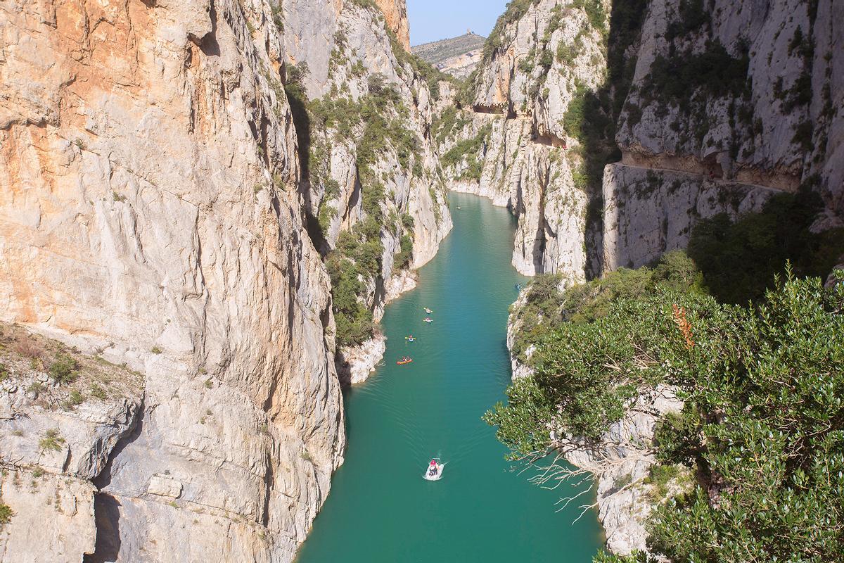 Vista panorámica del Congost de Montrebei