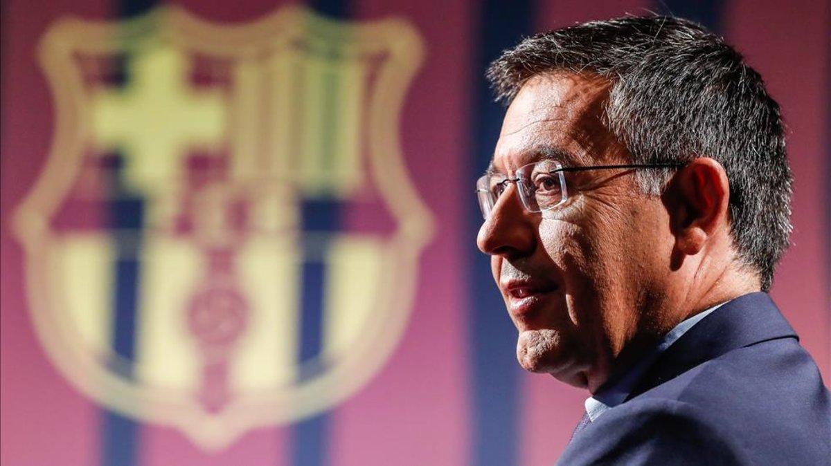 Bartomeu representó al Barça este lunes en la reunión de Nyon