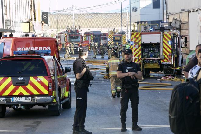 Incendio en Murcia: Los dispositivos de emergencia se desplazan hasta Atalayas