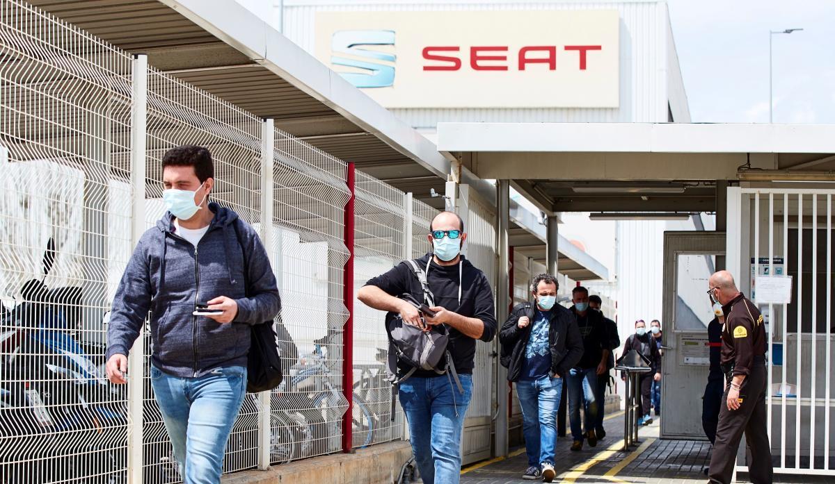La fábrica de Seat en Martorell.