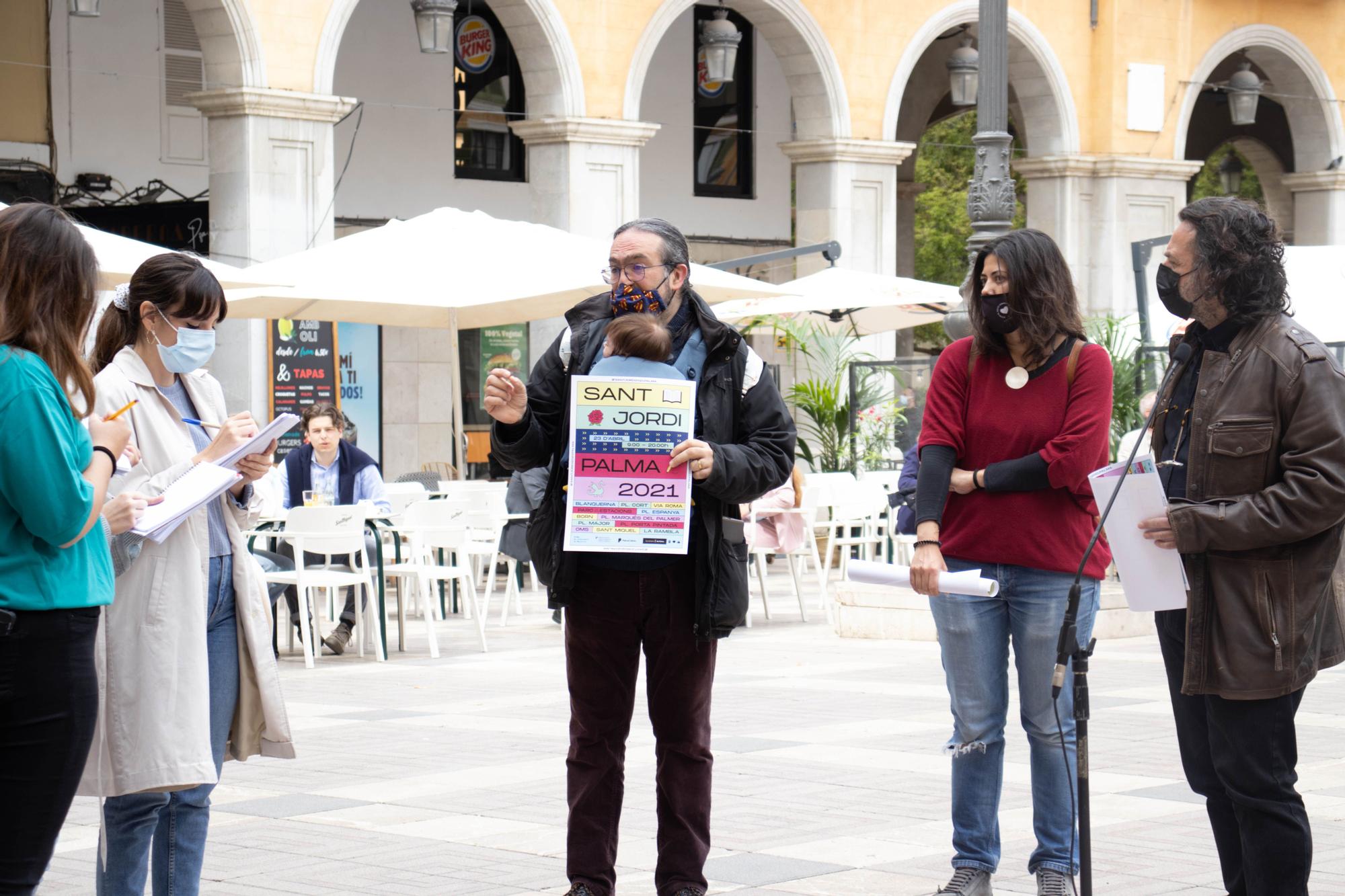 Mallorca organiza un Sant Jordi solo para las librerías