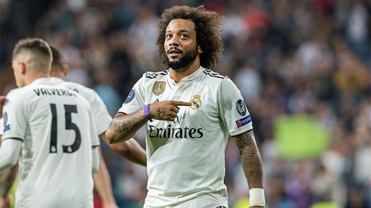 Marcelo marcó un gol vital para las aspiraciones europeas del Madrid