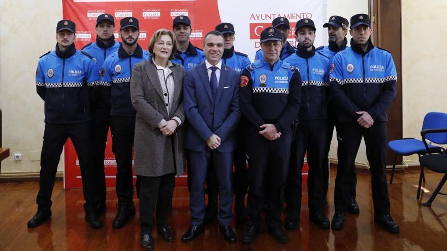 La Junta Local de Seguridad de Corvera presenta a nueve nuevos miembros de la Policía Local