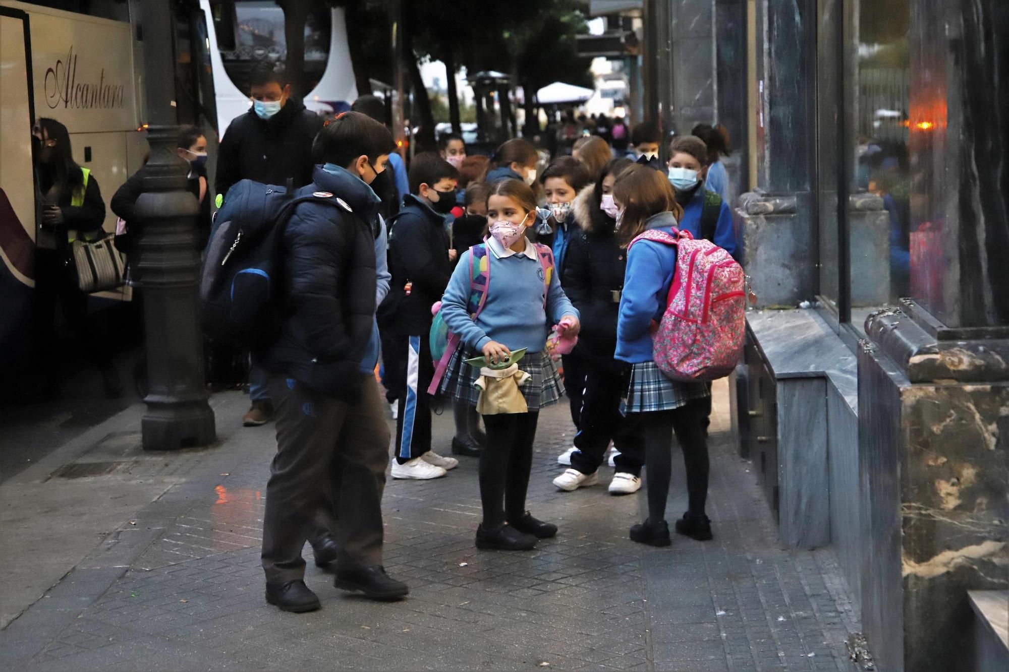 Vuelta al cole presencial tras la Navidad