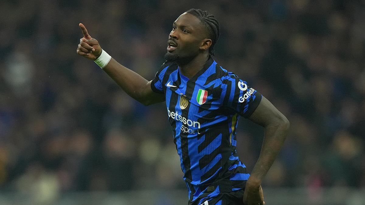 Inter - Feyenoord: El gol de Marcus Thuram