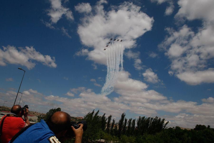 Ensayos de la Patrulla Águila en Zamora