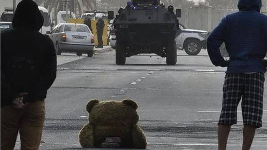 Los osos de peluche: símbolo de las protestas en Bahrein