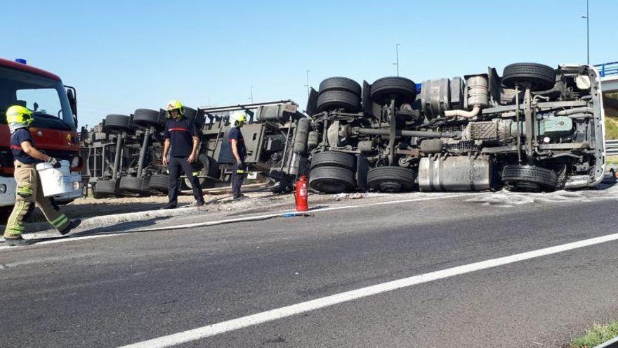 Reabierto el tráfico en la salida de Zaragoza dirección Logroño