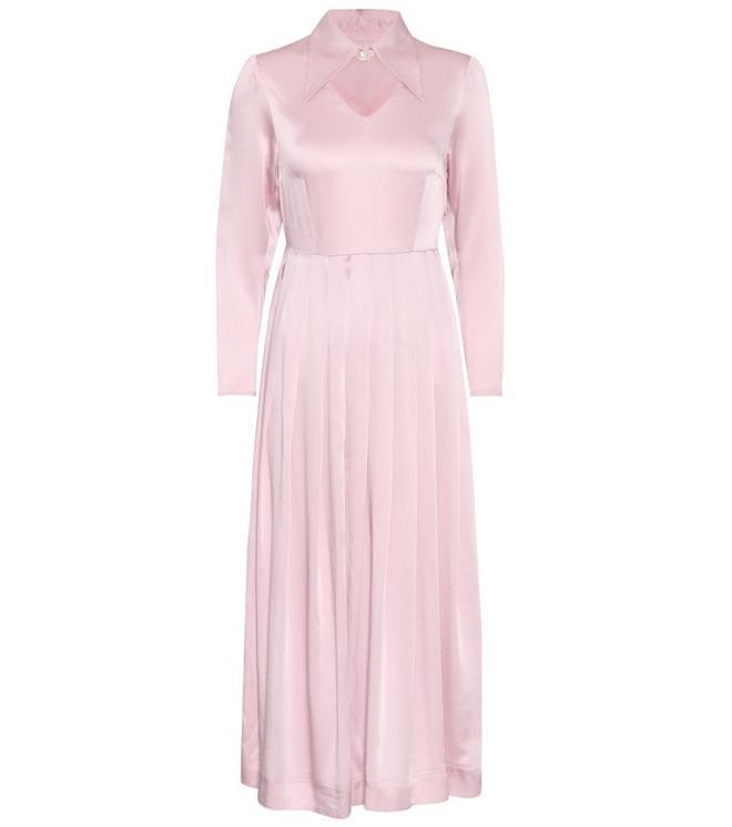 Alexa Chung para Mytheresa, vestido de satén